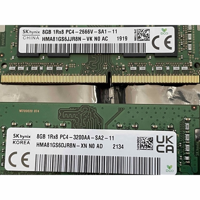 SK Hynix DDR4 16GB ×2(32GB)