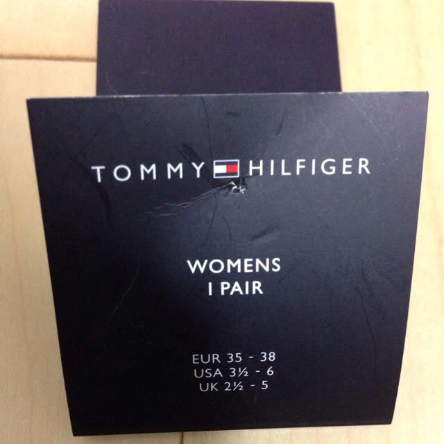 TOMMY HILFIGER(トミーヒルフィガー)のトミー ハイソックス レディースのレッグウェア(ソックス)の商品写真