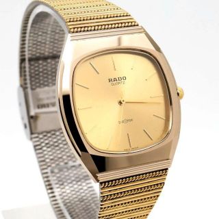 ラドー(RADO)の《希少》RADO DIASTAR 腕時計 ゴールド ヴィンテージ クォーツ(腕時計(アナログ))