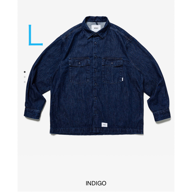 予約販売品 wtaps WCPO CBW COTTON. WTAPS / LS / M INDIGO / LS