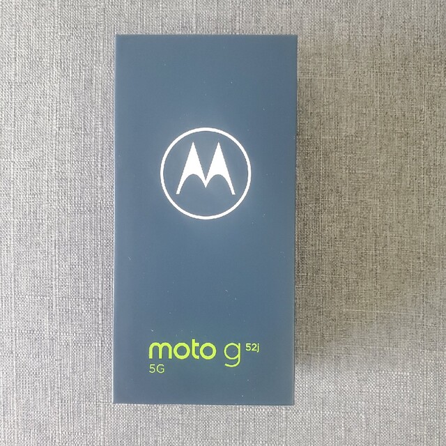 60GBCPUコア数moto g52j 5G simフリー インクブラック 新品未開封品