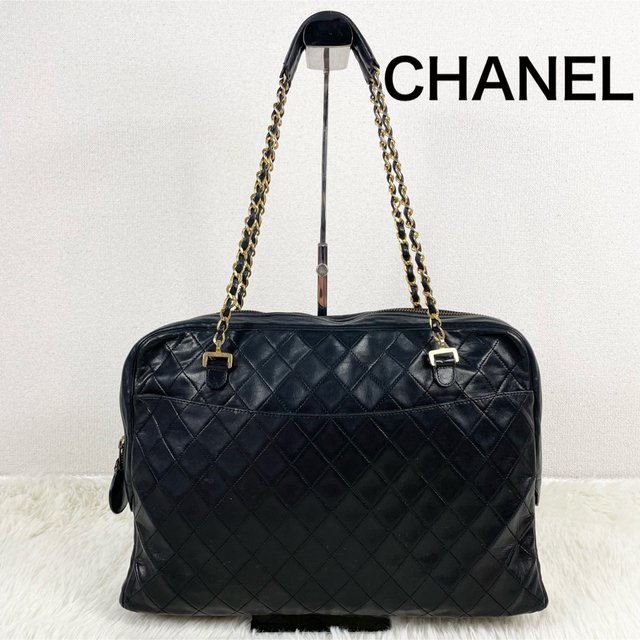 CHANEL(シャネル)の【美品☆】シャネル　マトラッセ　Wチェーン　トートバッグ　ショルダーバッグ レディースのバッグ(ショルダーバッグ)の商品写真