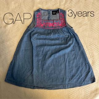 ギャップ(GAP)のGAP デニムワンピース 3years(ワンピース)