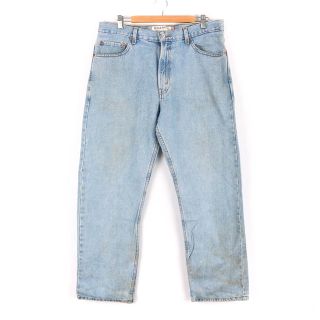 リーバイス(Levi's)のリーバイス デニムパンツ ジーンズ 505 レギュラーフィット ストレート 大きいサイズ 海外古着 メンズ W36L30サイズ ブルー Levi's(ジャージ)