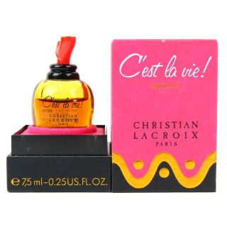 Christian Lacroix - クリスチャンラクロワ 香水 セ・ラ・ヴィ ! パルファム ミニボトル 残8割程度 レディース 7.5mlサイズ Christian Lacroix