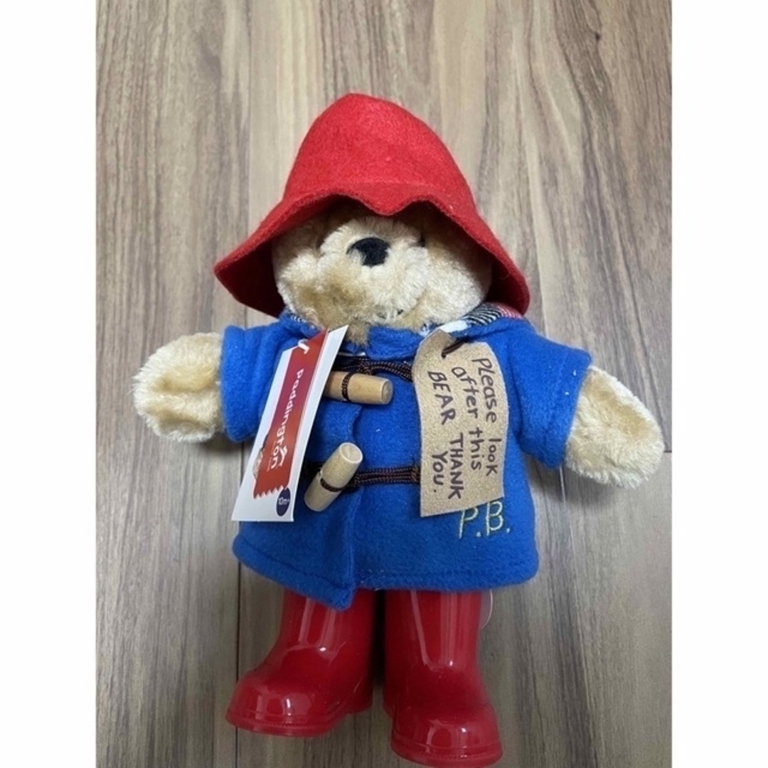 パディングトン タグ ブーツ テディベア ぬいぐるみ イギリス直輸入 ...