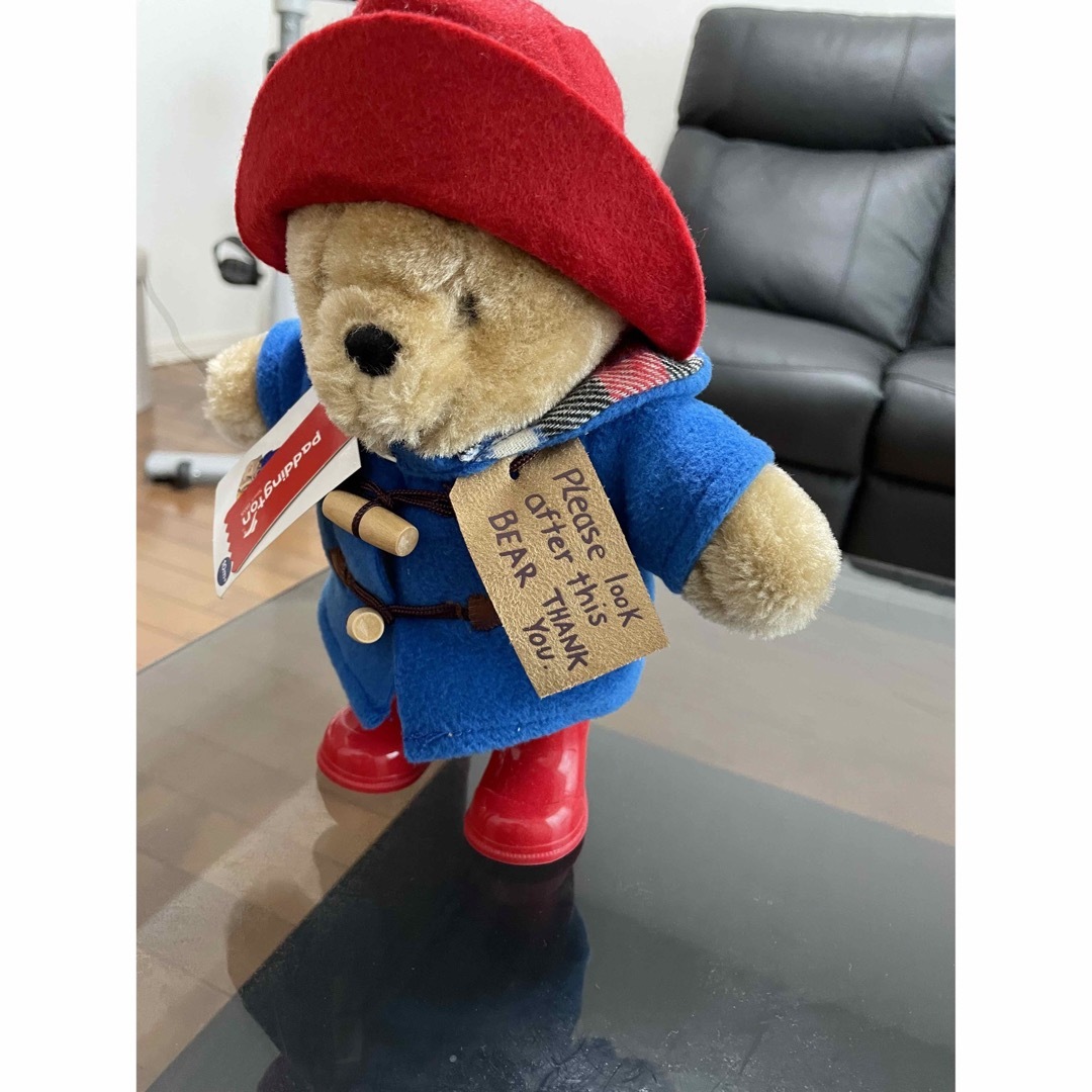 パディングトン タグ ブーツ テディベア ぬいぐるみ イギリス直輸入 ...