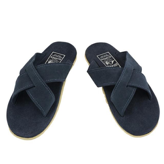 【ISLAND SLIPPER PB223】 アイランドスリッパ PB223 BLACK ブラック サンダル 【靴幅 】 Navy