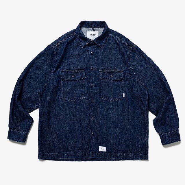 wtaps CELL LS / SHIRT. LICO. CHAMBRAY  M