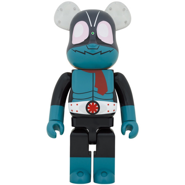 フィギュアBE@RBRICK 仮面ライダー旧1号 1000％