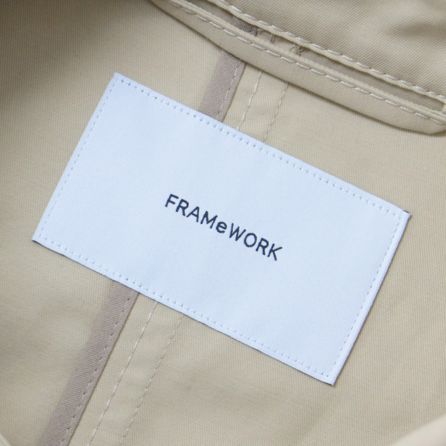FRAMeWORK - FRAMe WORK フレームワーク トレンチ コート アウター