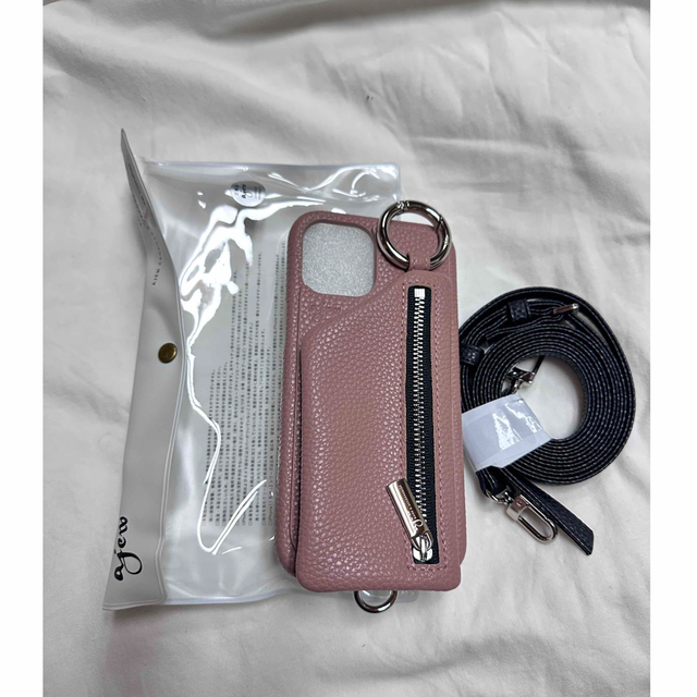 ajew iPhone 12pro スマホケース　ピンク