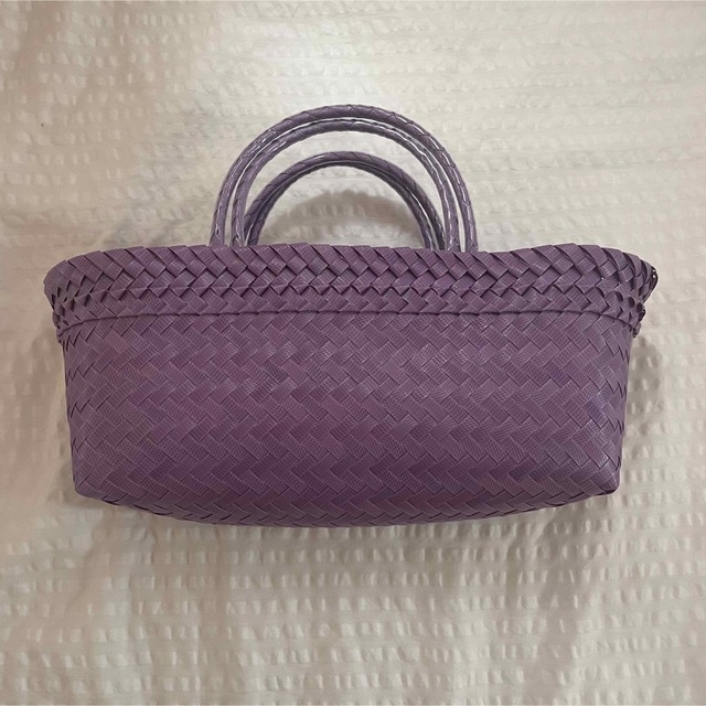 Kastane(カスタネ)のmekearibag bouquet Grape purple レディースのバッグ(かごバッグ/ストローバッグ)の商品写真