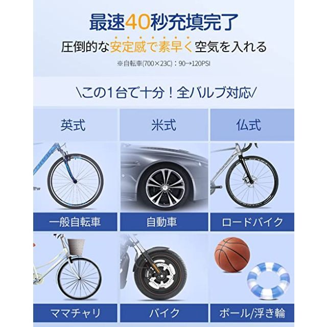 zepan car エアーコンプレッサー　空気入れ 電動　電動空気入れ　車 スポーツ/アウトドアのスポーツ/アウトドア その他(その他)の商品写真