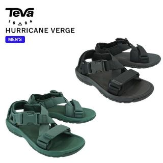 【TEVA HURRICANE VERGE】  テバ ハリケーン TEVA Men’s Hurricane Verge　ブラック　カーキ　サンダル BLACK(サンダル)