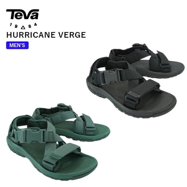 【TEVA HURRICANE VERGE】  テバ ハリケーン TEVA Men’s Hurricane Verge　ブラック　カーキ　サンダル PNN(GREEN）