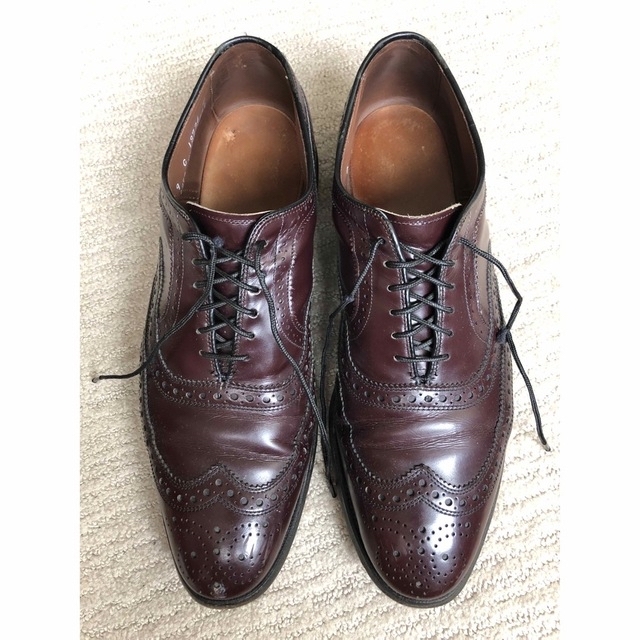 USA製　ALLEN EDMONDS アレンエドモンズ ウィングチップシューズ