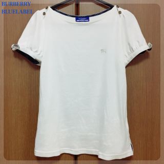 バーバリー(BURBERRY)のバーバリー♡白Tシャツ♡ホースマーク入(Tシャツ(半袖/袖なし))