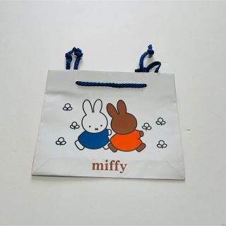 ミッフィー(miffy)のミッフィー  モロゾフ　ショッパー　ショッピングバッグ　紙袋(キャラクターグッズ)