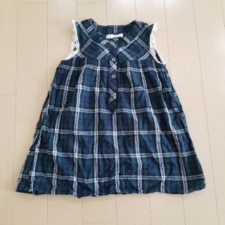 ネイビーナチュラル(navy natural)のnavy natural☆キッズ女の子チュニック(ワンピース)