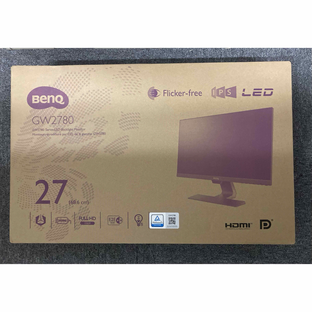 セール！！BenQ GW2780 アイケアモニター 27インチIPSブルーライトの ...