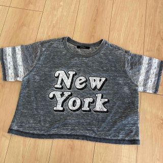 フォーエバートゥエンティーワン(FOREVER 21)のForever21 シアーTシャツ　ちびT(Tシャツ(半袖/袖なし))