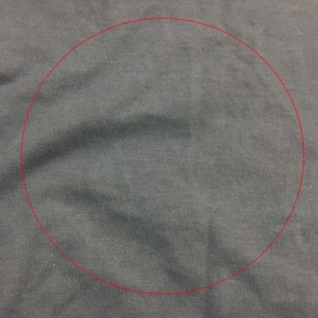 nano・universe(ナノユニバース)のナノユニバース Tシャツ カットソー プルオーバー 無地 半袖 36 紫 青 レディースのトップス(Tシャツ(半袖/袖なし))の商品写真