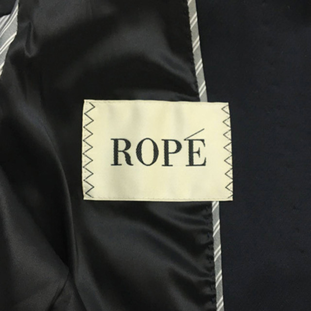 ROPE’(ロペ)のロペ ジャケット テーラード シングル 無地 背抜き 長袖 36 紺 ネイビー レディースのジャケット/アウター(その他)の商品写真