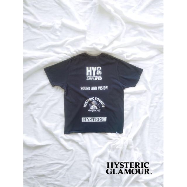 HYSTERIC GLAMOUR バックロゴ プリント Tシャツ L商品説明