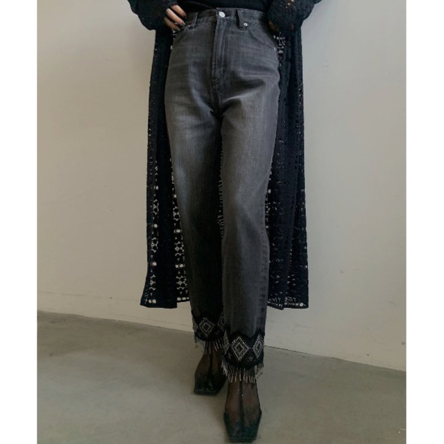 アメリ FRINGE PARTS SET DENIM