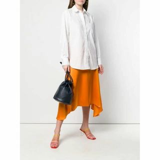 マンサーガブリエル(MANSUR GAVRIEL)の極美品 MANSUR GAVRIEL ドローストリングポーチ バケット バッグ(その他)