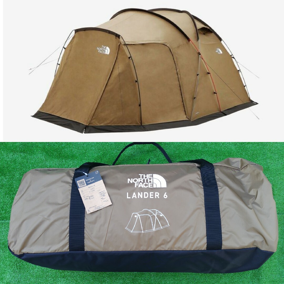 新品・未使用】 ノース フェイス ランダー 6 Lander ケルプタンの通販