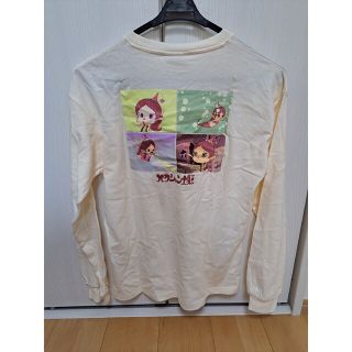 アベイル(Avail)の【新品】ハクション大魔 アクビちゃんバックプリントクルー長袖TシャツMサイズWH(Tシャツ(長袖/七分))