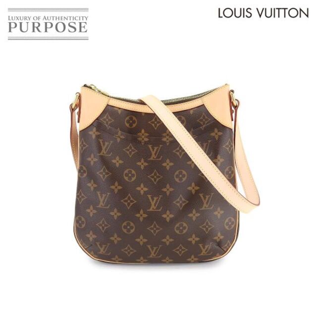 未使用 展示品 ルイ ヴィトン LOUIS VUITTON モノグラム オデオン PM ショルダー バック ブラウン M56390 ゴールド 金具 VLP 90189507ブランドルイヴィトン