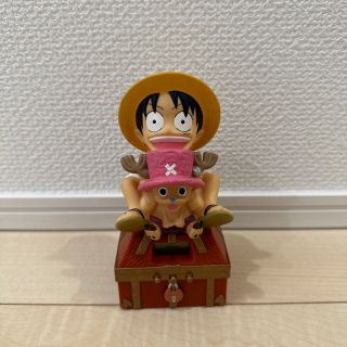 ワンピース(ONE PIECE)のルフィ&チョッパーアラーム時計　ワンピース(置時計)