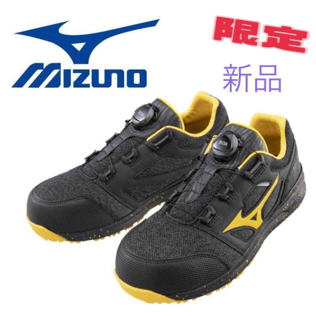 【限定カラー】新商品 MIZUNO ミズノ 安全靴 作業靴 メンズ 新品