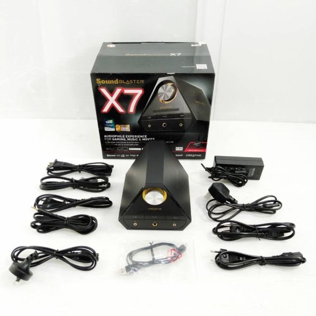 【美品】Sound Blaster X7 DAC オーディオアンプ SB-X-7