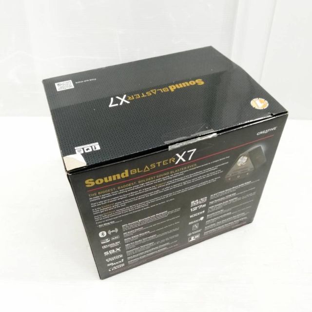 【美品】Sound Blaster X7 DAC オーディオアンプ SB-X-7