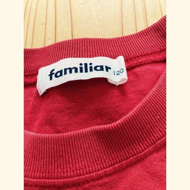 familiar ファミリア　Tシャツ　120サイズ キッズ/ベビー/マタニティのキッズ服男の子用(90cm~)(Tシャツ/カットソー)の商品写真