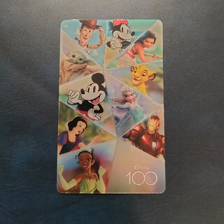 ディズニー(Disney)のDisney100　ミニカード　プラチナ(カード)