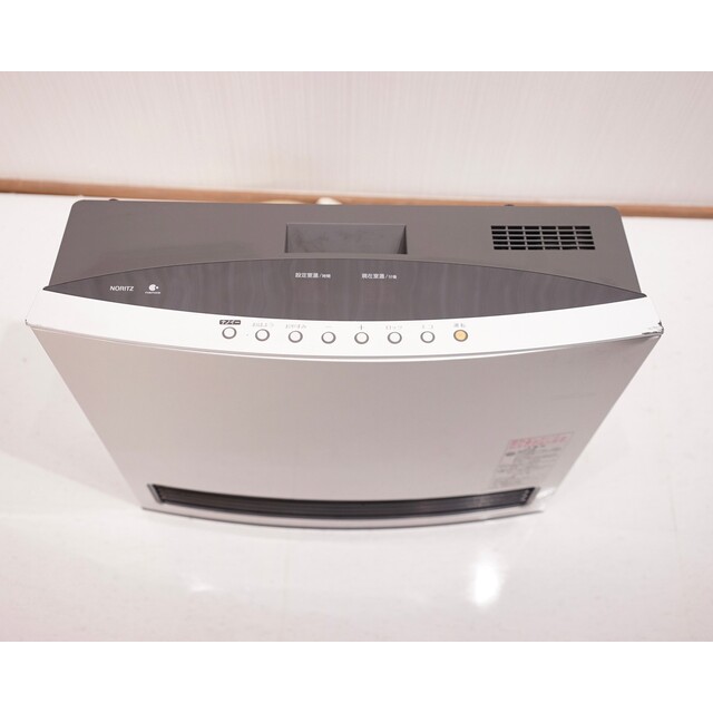 ノーリツ 都市ガス ファンヒーター シルバー色 ナノイー 専門ショップ