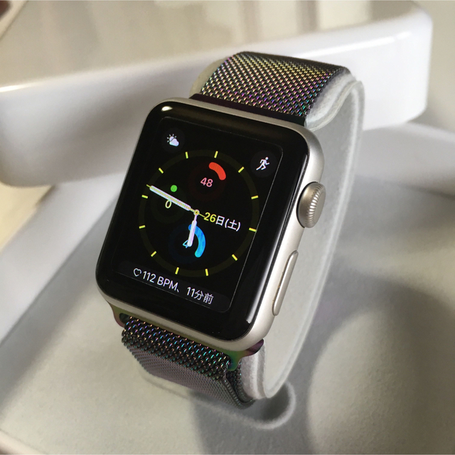 新品 Apple Watch 本体 SPORT シルバー （ 38mm ）