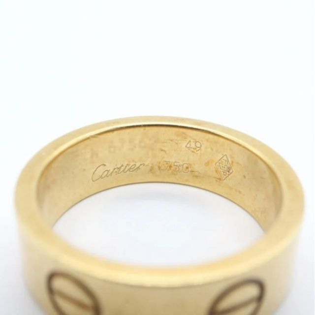 Cartier(カルティエ)のCartier★カルティエ ラブリング 750 リング 指輪 レディースのアクセサリー(リング(指輪))の商品写真