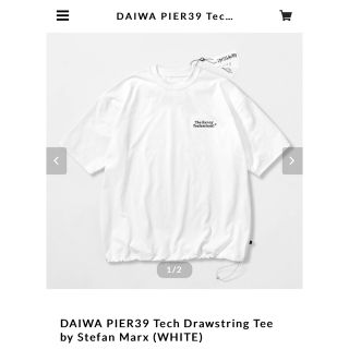 ワンエルディーケーセレクト(1LDK SELECT)のENNOY DAIWA PIER39 Tech Drawstring Tee(Tシャツ/カットソー(半袖/袖なし))