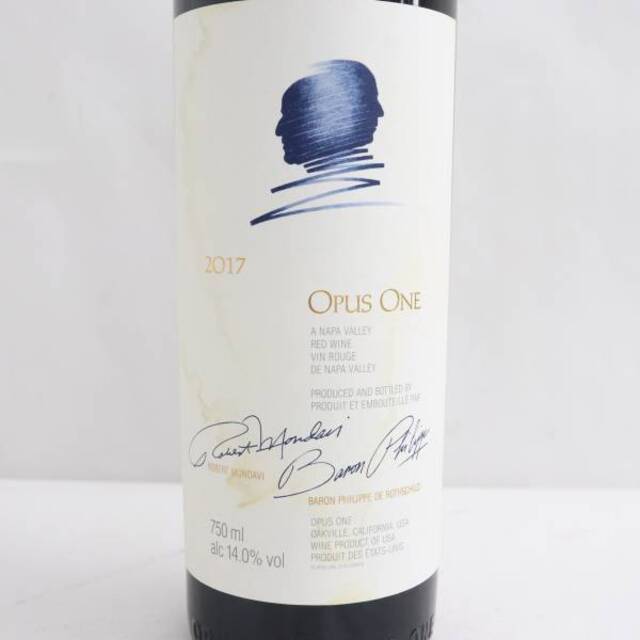 オーパスワン 2017 OPUS ONE ※ラベル汚れ