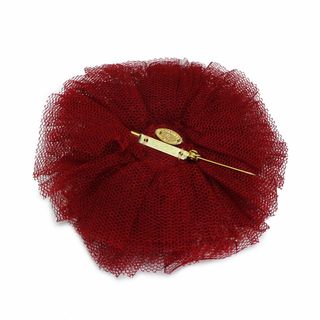 CHANEL - シャネル カメリア コサージュ ブローチ レース ツイード