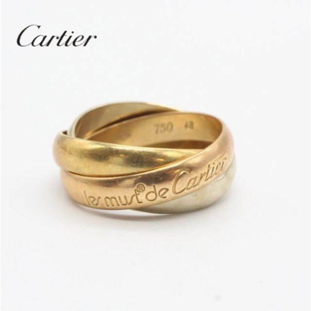 Cartier★カルティエ トリニティリング 750 指輪 アクセサリー