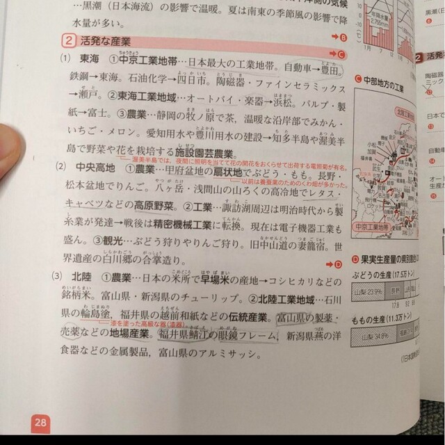 中2社会、英語　4冊+1冊オマケ