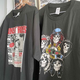 Guns N' Roses ガンズアンドローゼズ  ロックTシャツ バンド(Tシャツ/カットソー(半袖/袖なし))