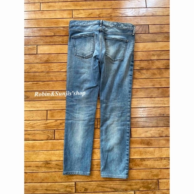 UPPER HIGHTS LightBlue denim パンツダメージ 26 お買い得 30%割引